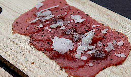 huisbereide rundscarpaccio